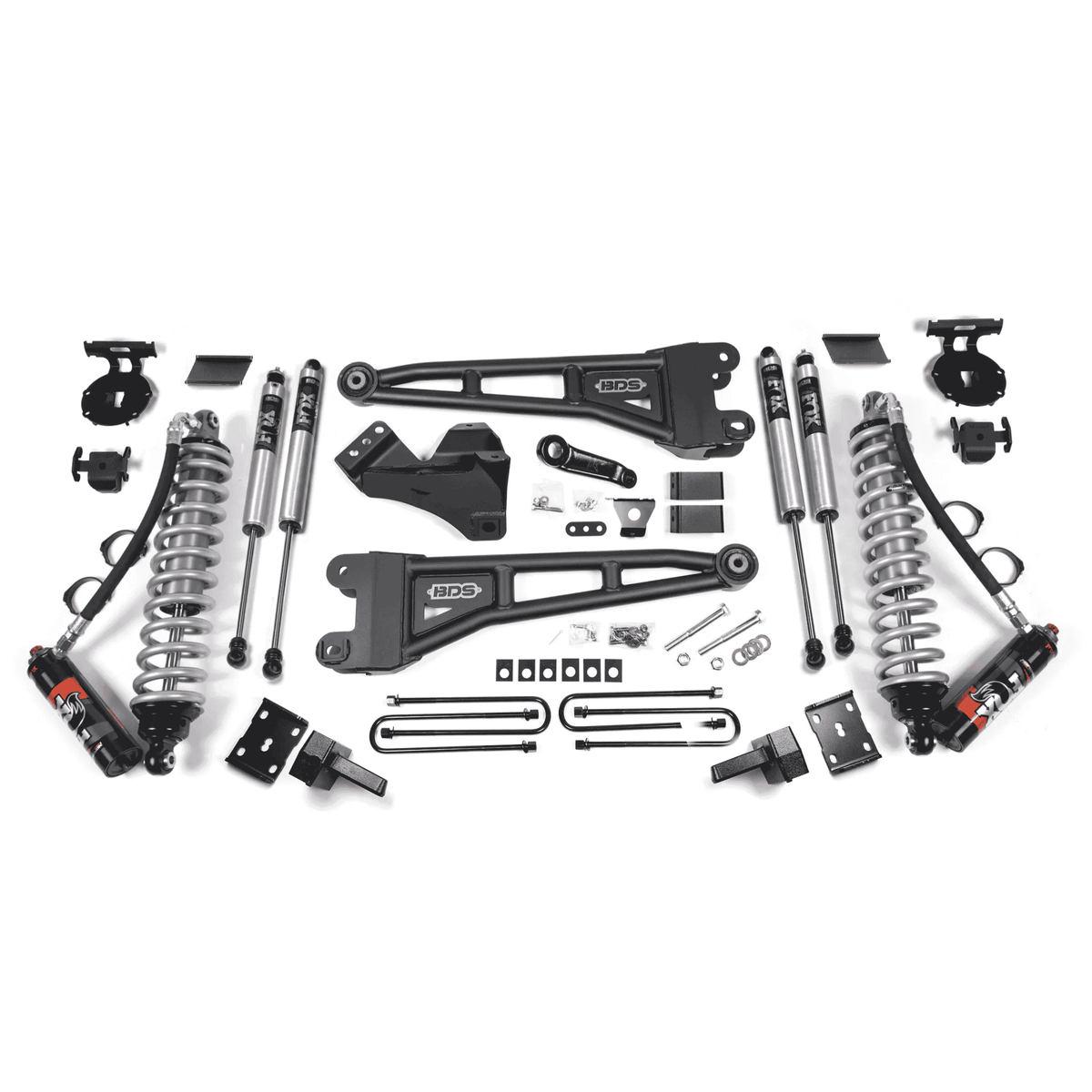 4 Inch Lift Kit w/ Radius Arm | FOX 2.5 Performance Elite Coil - Over Conversion | Ford F250/F350 Super Duty (11 - 16) 4WD | Diesel - Offroad Industries
