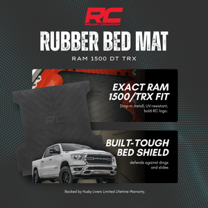 Rough Country Rubber Bed Mat RAM 1500 DT TRX