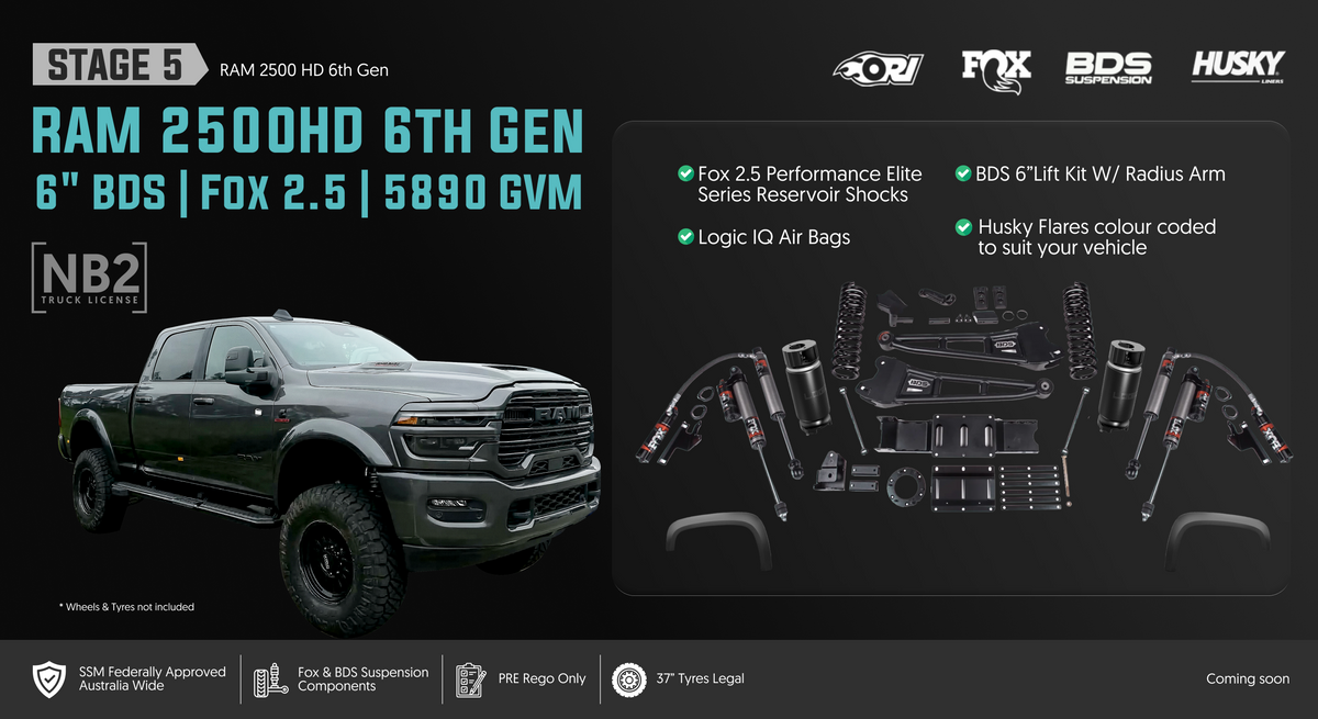 <strong>Stage 5: The Six Inch Build — 6" Lift on 37s</strong>
