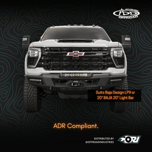 Addoffroad 2024+ Chevy Silverado 2500/3500 Phantom Winch Front Bar - Offroad Industries