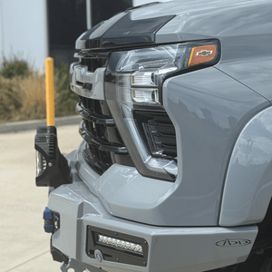 Addoffroad 2024+ Chevy Silverado 2500/3500 Phantom Winch Front Bar - Offroad Industries