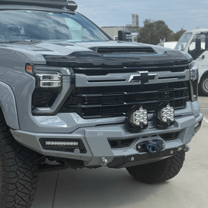 Addoffroad 2024+ Chevy Silverado 2500/3500 Phantom Winch Front Bar - Offroad Industries