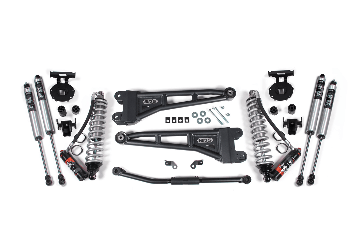 BDS 2.5 Inch Lift Kit Radius Arm | FOX 2.5 Performance Elite Coil - Over Conversion | Ford F250/F350 11 - 16 - Offroad Industries