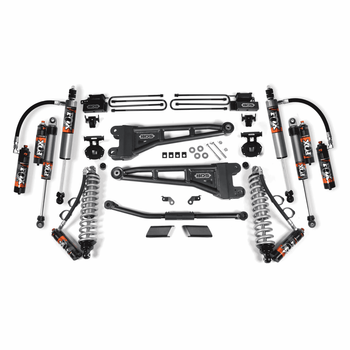 BDS 2.5 Inch Lift Kit W/ Radius Arm | FOX 2.5 Performance Elite Coil - Over Conversion | Ford F450 Super Duty (23 - 25) 4WD - Offroad Industries