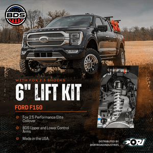 BDS - 6 Inch Lift Kit | FOX 2.5 Performance Elite Coil - Over | Ford F150 (21 - 25) - Offroad Industries