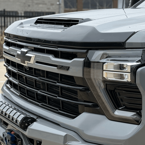 Husky Aeroskin Bonnet Protector SMOKE finish Chevy Silverado 2500HD 20+ - Offroad Industries