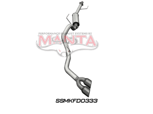 Manta Catback Exhaust Ford F150 - Offroad Industries