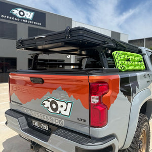 ORI - Electronic Roller Shutter Chevrolet Silverado 2500 LTZ GMC Denali 2500 2020 - 2025 - Offroad Industries