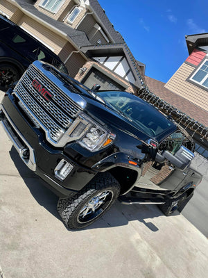 Bushwacker Pocket Bolt Style Flare GMC Denali AT4 2500 2020+ - Offroad Industries