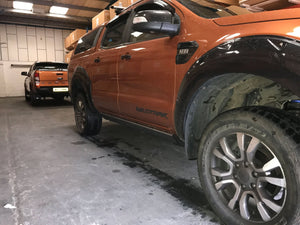 ORI Auto Folding Side Step Suitable for Ford Ranger PX 2 3 Raptor Wildtrak FX4 XLT XLS - Offroad Industries