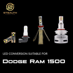 Stealth LED HeadLight Conversion Suitable For Dodge Ram 1500 Express Laramie Warlock - Offroad Industries