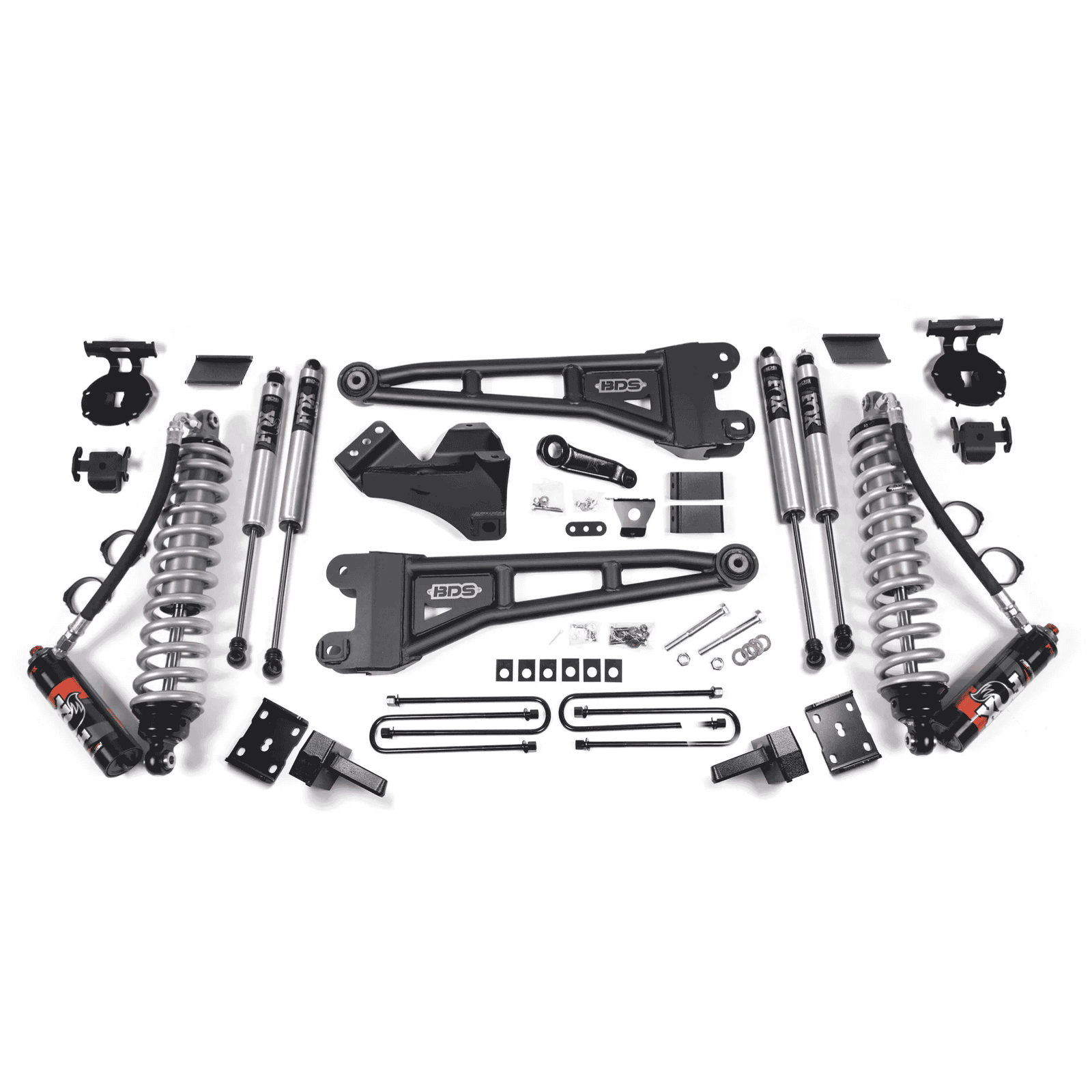 4 Inch Lift Kit w/ Radius Arm | FOX 2.5 Performance Elite Coil - Over Conversion | Ford F250/F350 Super Duty (11 - 16) 4WD | Diesel - Offroad Industries
