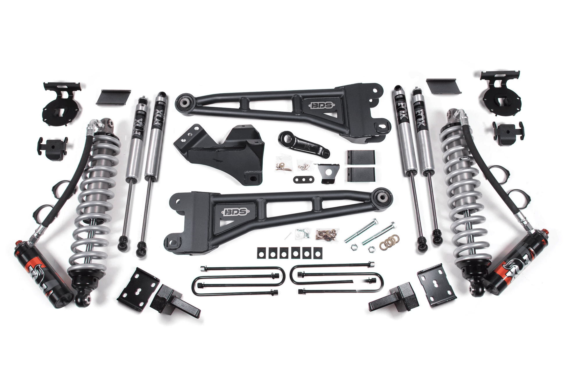 4 Inch Lift Kit w/ Radius Arm | FOX 2.5 Performance Elite Coil - Over Conversion | Ford F250/F350 Super Duty (11 - 16) 4WD | Diesel - Offroad Industries