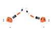 AFE Momentum GT Orange Edition Cold Air Intake System Toyota Tundra Limited & Platinum