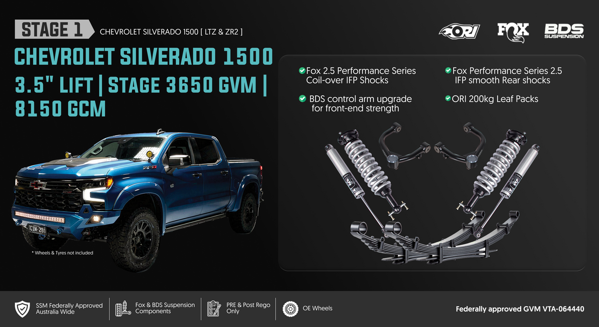 Stage 2 Chevrolet Silverado 2500 HD LTZ GVM