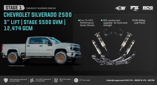 Stage 1 Chevrolet Silverado 2500 HD LTZ GVM