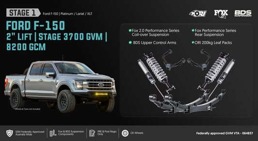 Stage 1 Ford F150 Platinum Lariat XLT GVM