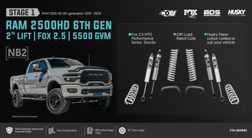 <strong>Stage 1: The Weekender — 2" Lift on 35s</strong>