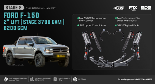 Stage 2 Ford F150 Platinum Lariat XLT GVM