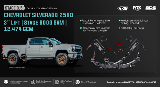 Stage 3.5 Chevrolet Silverado 2500 HD LTZ GVM