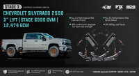 Stage 3 Chevrolet Silverado 2500 HD LTZ GVM
