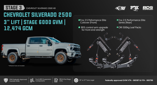 Stage 3 Chevrolet Silverado 2500 HD LTZ GVM