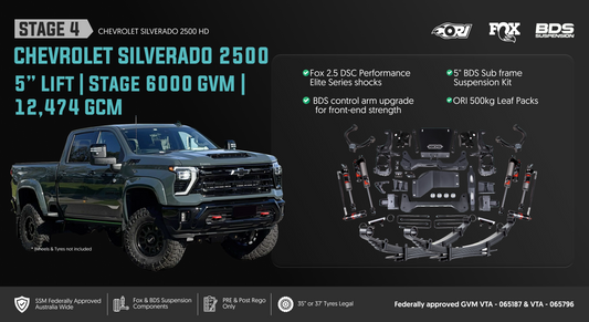 Stage 4 Chevrolet Silverado 2500 HD LTZ GVM
