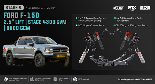 Stage 4 Ford F150 Platinum Lariat XLT GVM