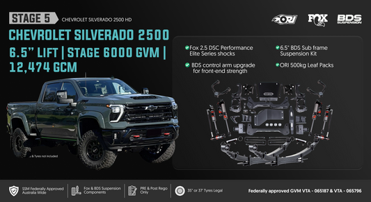 Stage 5 Chevrolet Silverado 2500 HD LTZ GVM