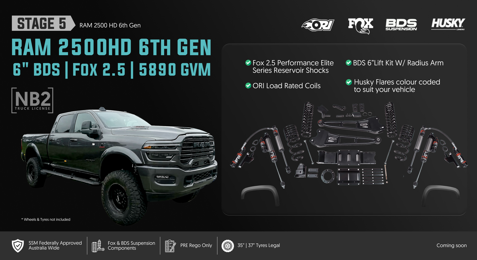 <strong>Stage 5: The Six Inch Build — 6" Lift on 37s</strong>