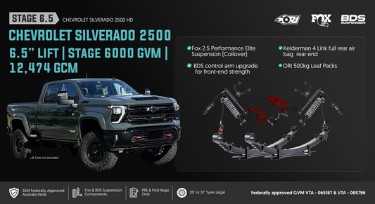 Stage 6.5 Chevrolet Silverado 2500 HD LTZ GVM
