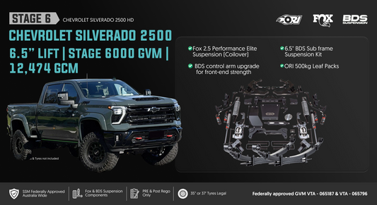 Stage 6 Chevrolet Silverado 2500 HD LTZ GVM