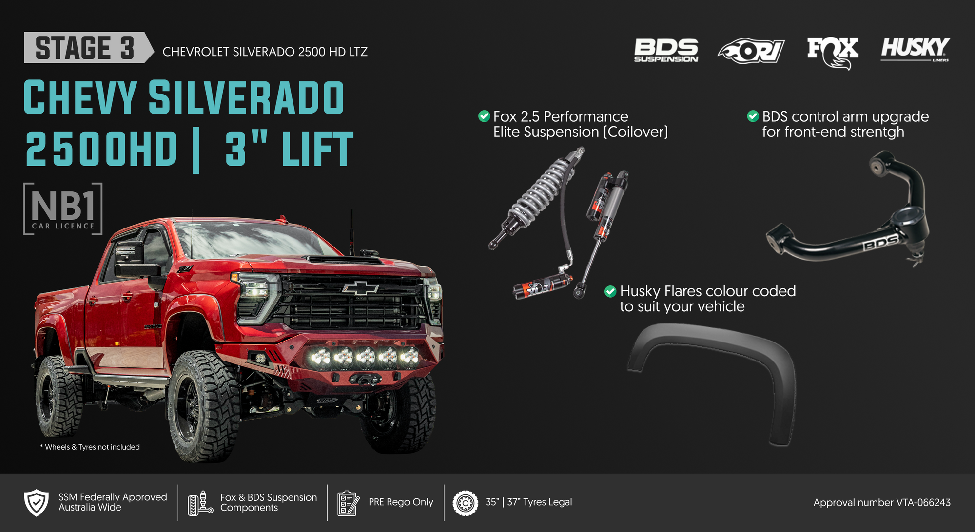 <strong>Stage 3: The Premium Comfort 3" Coilover Conversion</strong>