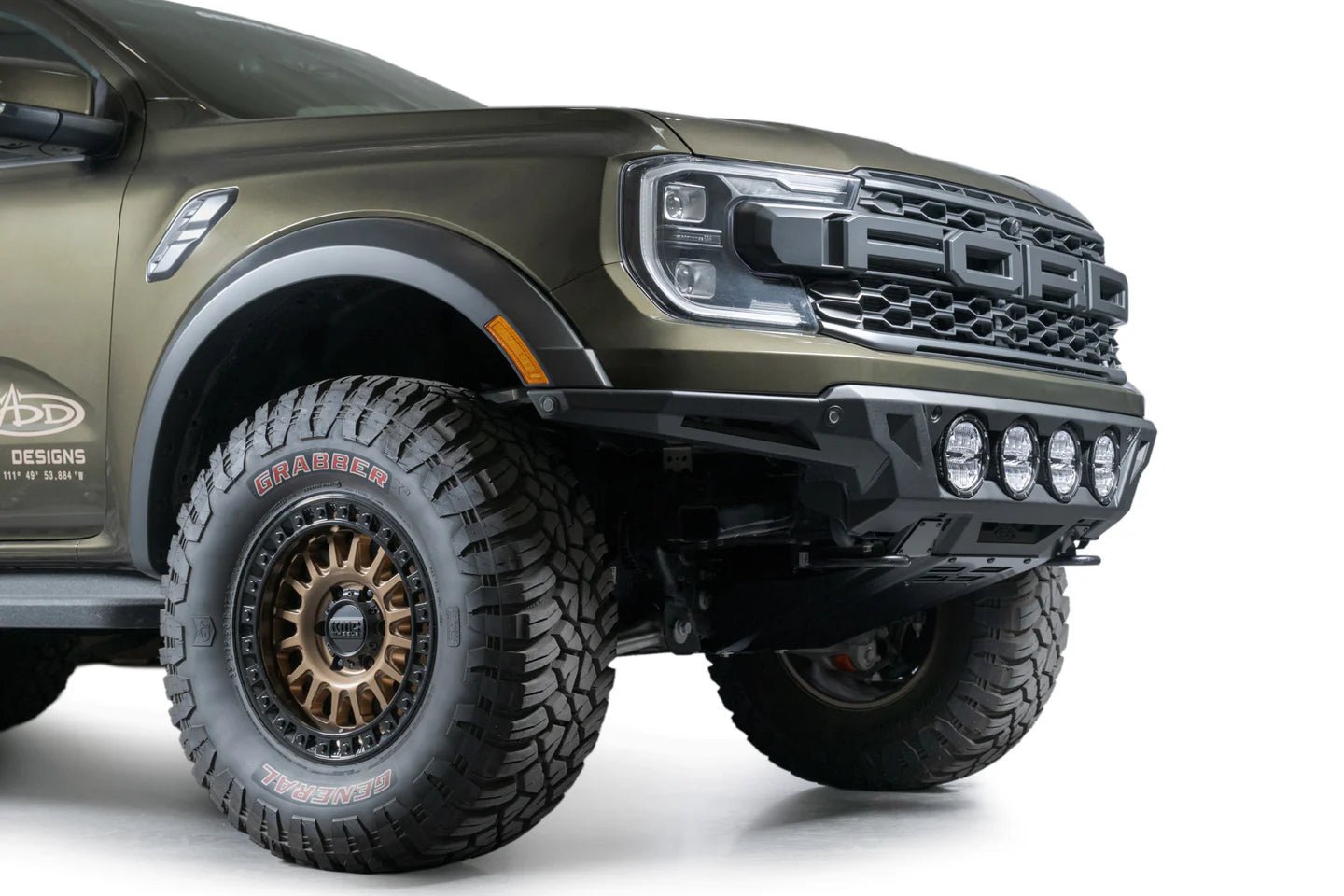 ADD Offroad 2024 - 2026 Ford Ranger Raptor Edge Front Bumper - Offroad Industries