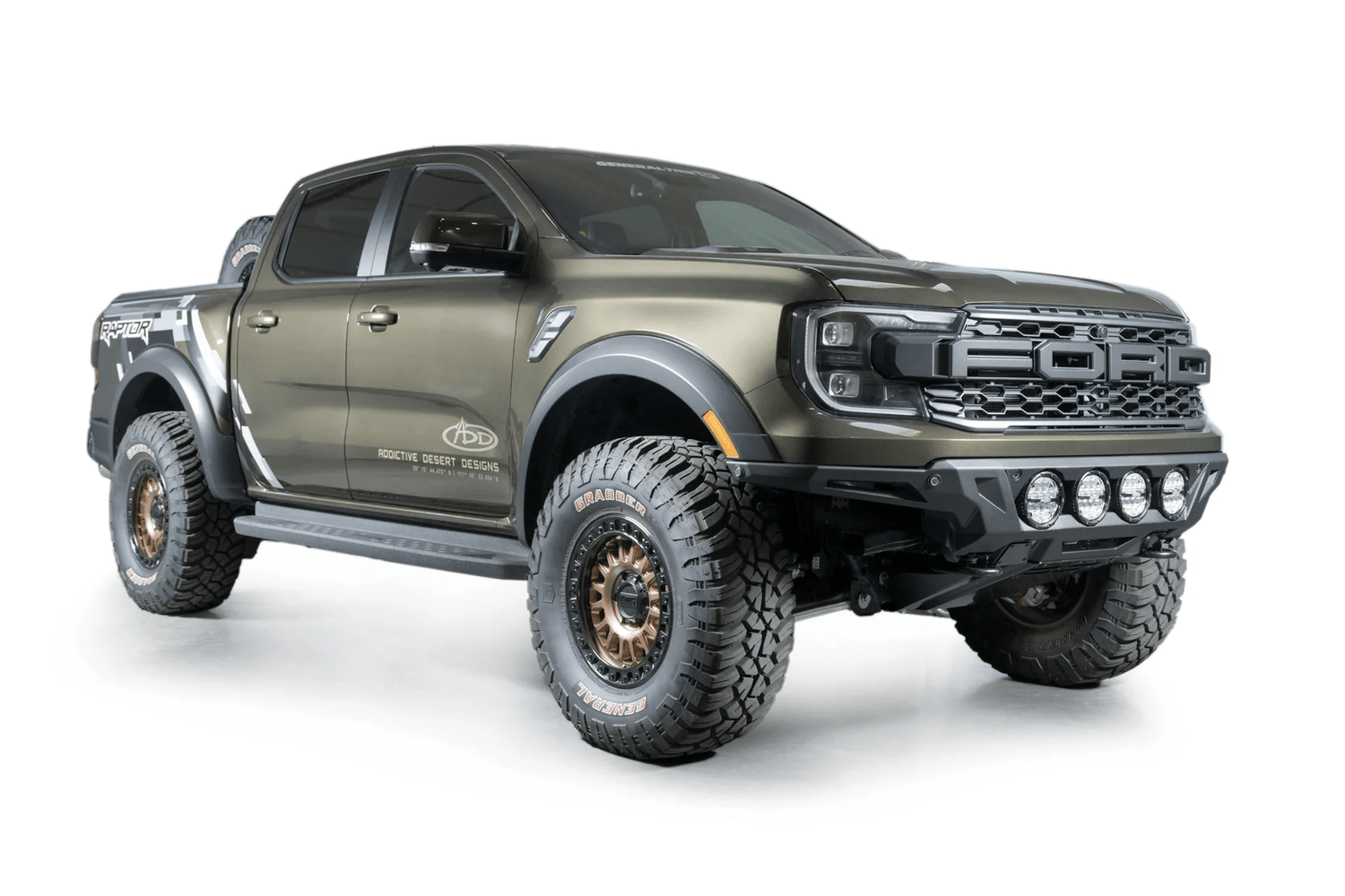 ADD Offroad 2024 - 2026 Ford Ranger Raptor Edge Front Bumper - Offroad Industries