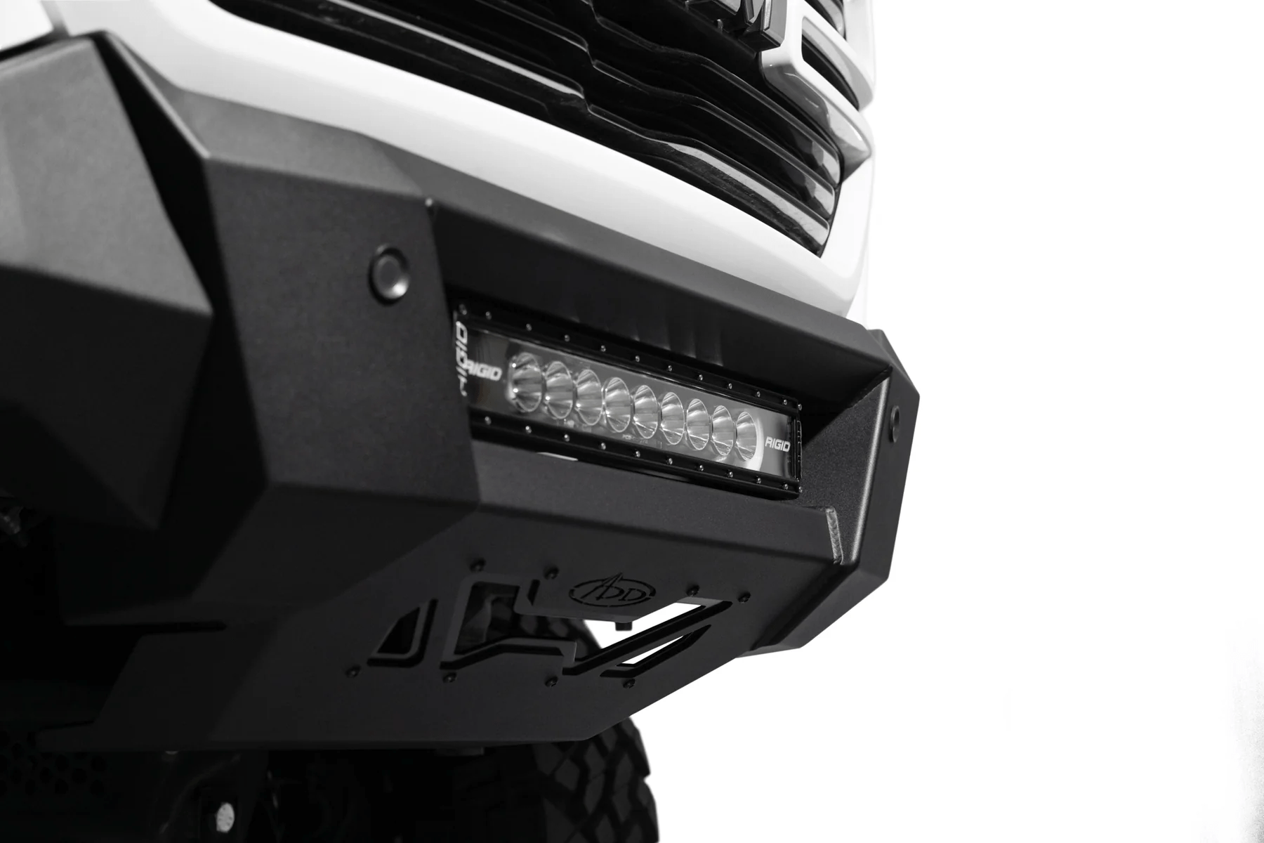 Addictive Desert Designs | 2019 - 2024 RAM 1500 Black Label Front Bumper - Offroad Industries