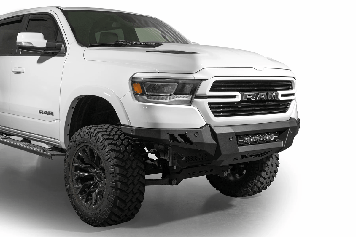Addictive Desert Designs | 2019 - 2024 RAM 1500 Black Label Front Bumper - Offroad Industries
