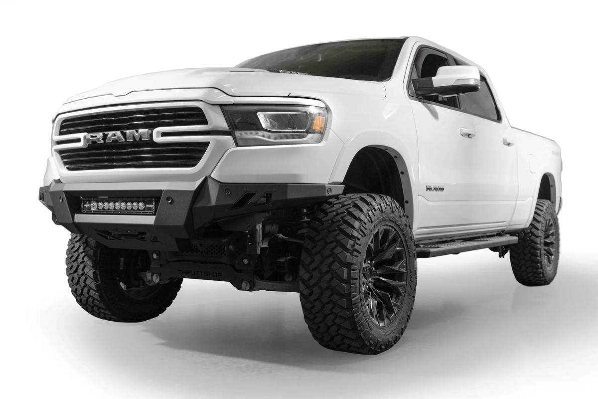 Addictive Desert Designs | 2019 - 2024 RAM 1500 Black Label Front Bumper - Offroad Industries