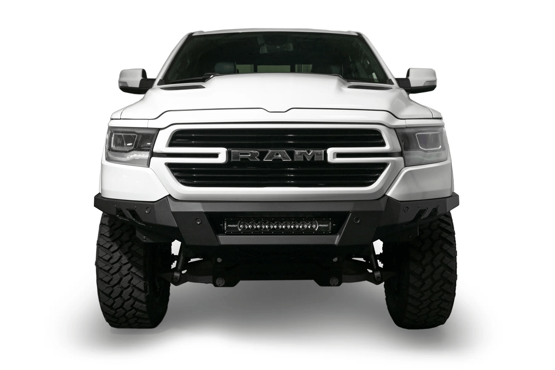 Addictive Desert Designs | 2019 - 2024 RAM 1500 Black Label Front Bumper - Offroad Industries