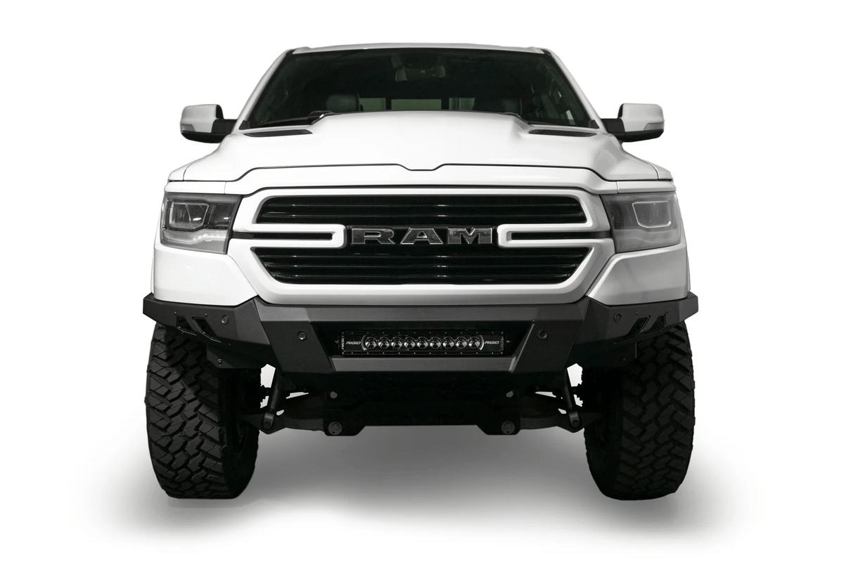 Addictive Desert Designs | 2019 - 2024 RAM 1500 Black Label Front Bumper - Offroad Industries