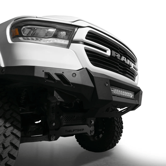 Addictive Desert Designs | 2019 - 2024 RAM 1500 Black Label Front Bumper - Offroad Industries
