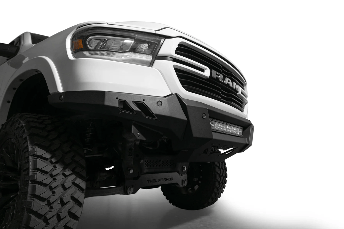 Addictive Desert Designs | 2019 - 2024 RAM 1500 Black Label Front Bumper - Offroad Industries