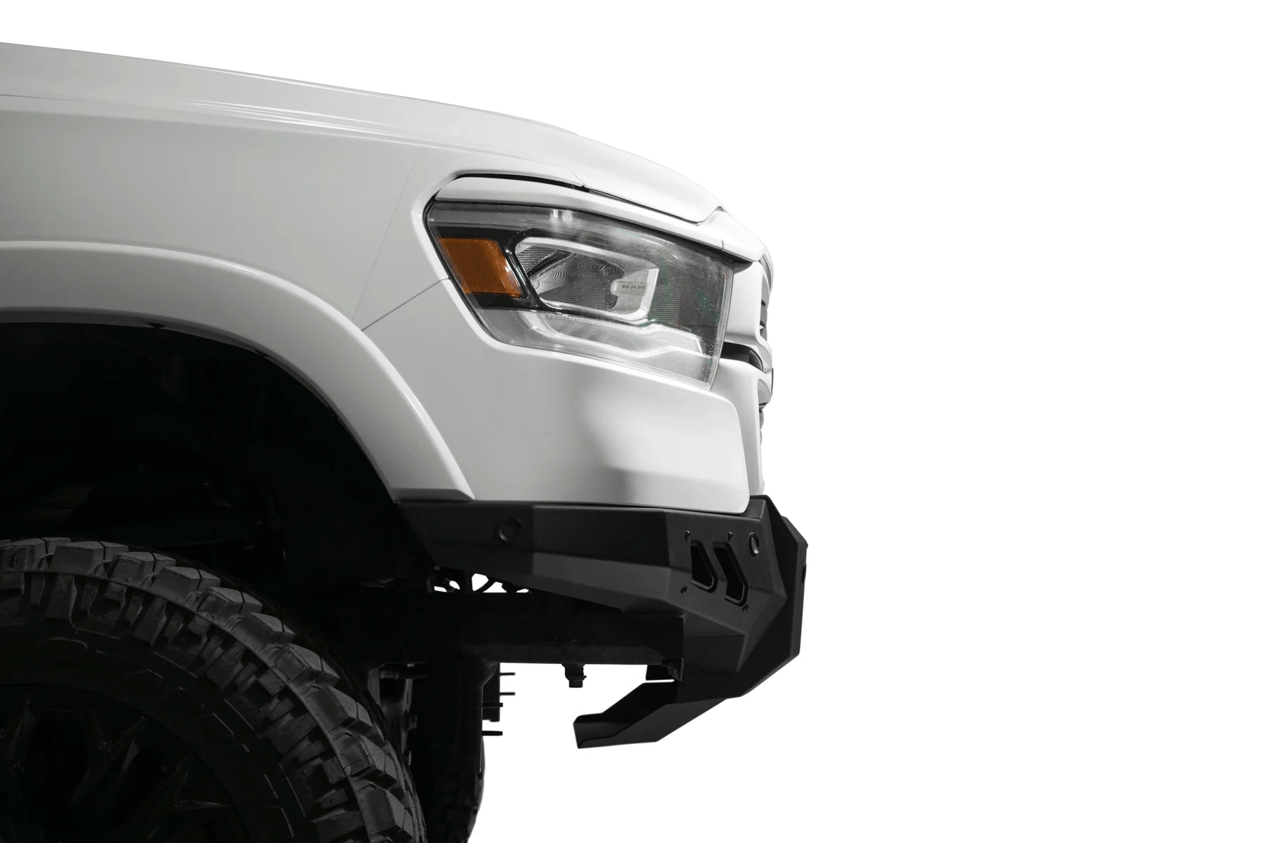 Addictive Desert Designs | 2019 - 2024 RAM 1500 Black Label Front Bumper - Offroad Industries