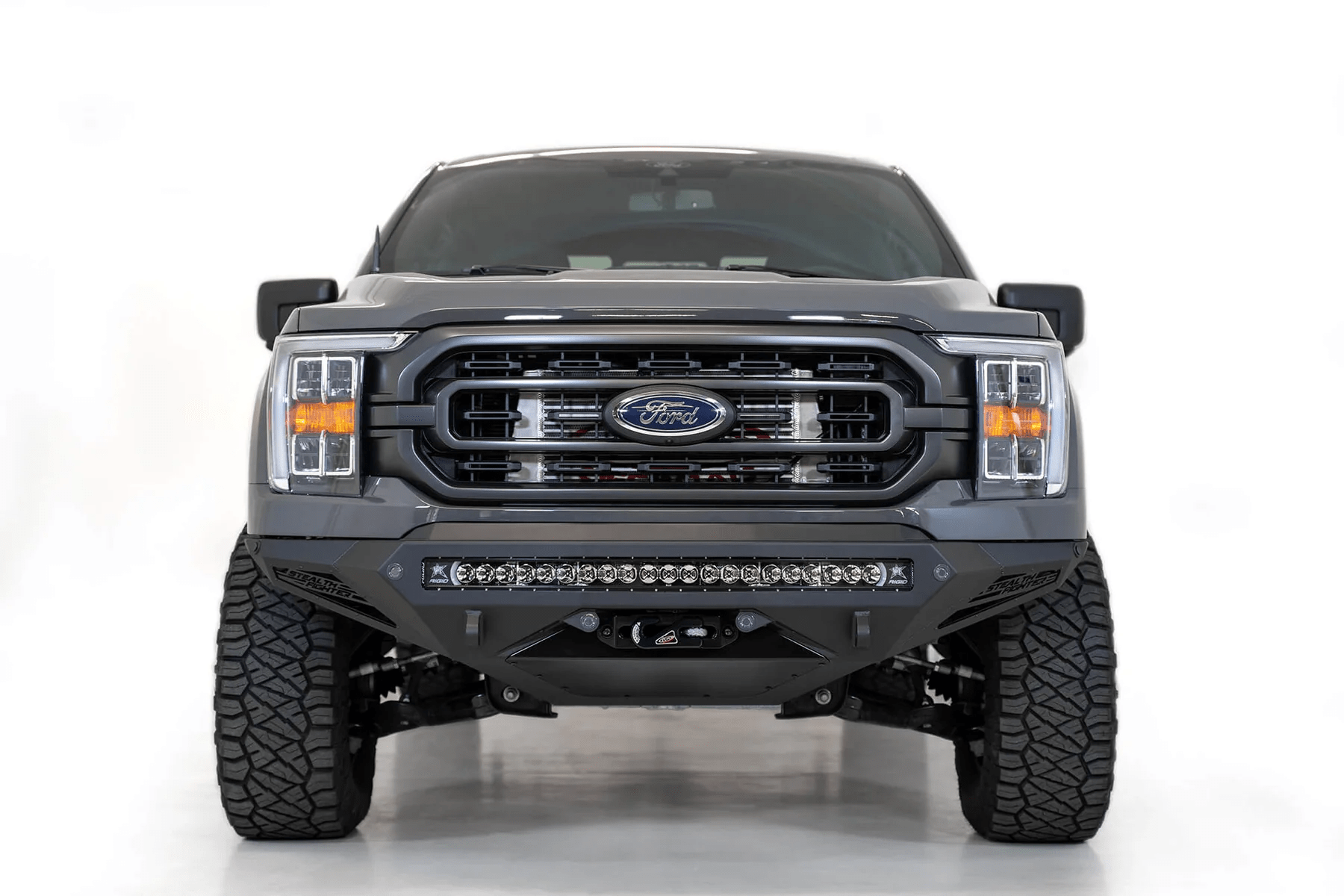 Addictive Desert Designs 2021 - 2023 FORD F - 150 STEALTH FIGHTER WINCH BAR - Offroad Industries