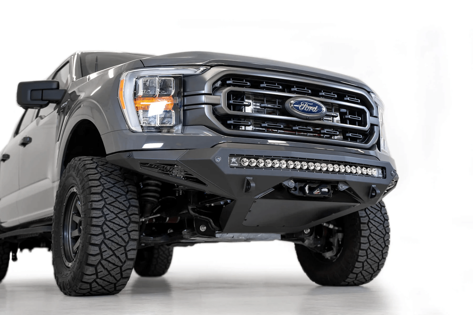 Addictive Desert Designs 2021 - 2023 FORD F - 150 STEALTH FIGHTER WINCH BAR - Offroad Industries