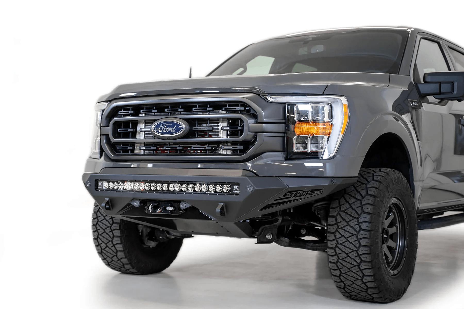 Addictive Desert Designs 2021 - 2023 FORD F - 150 STEALTH FIGHTER WINCH BAR - Offroad Industries