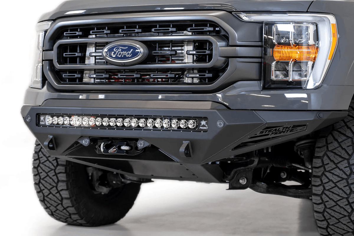 Addictive Desert Designs 2021 - 2023 FORD F - 150 STEALTH FIGHTER WINCH BAR - Offroad Industries