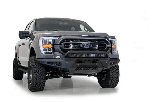 Addictive Desert Designs 2021 - 2024 FORD F - 150 HONEYBADGER FRONT BUMPER W/ TOP HOOP - Offroad Industries