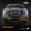 Addictive Desert Designs 2021 - 2024 FORD F - 150 HONEYBADGER FRONT BUMPER W/ TOP HOOP - Offroad Industries
