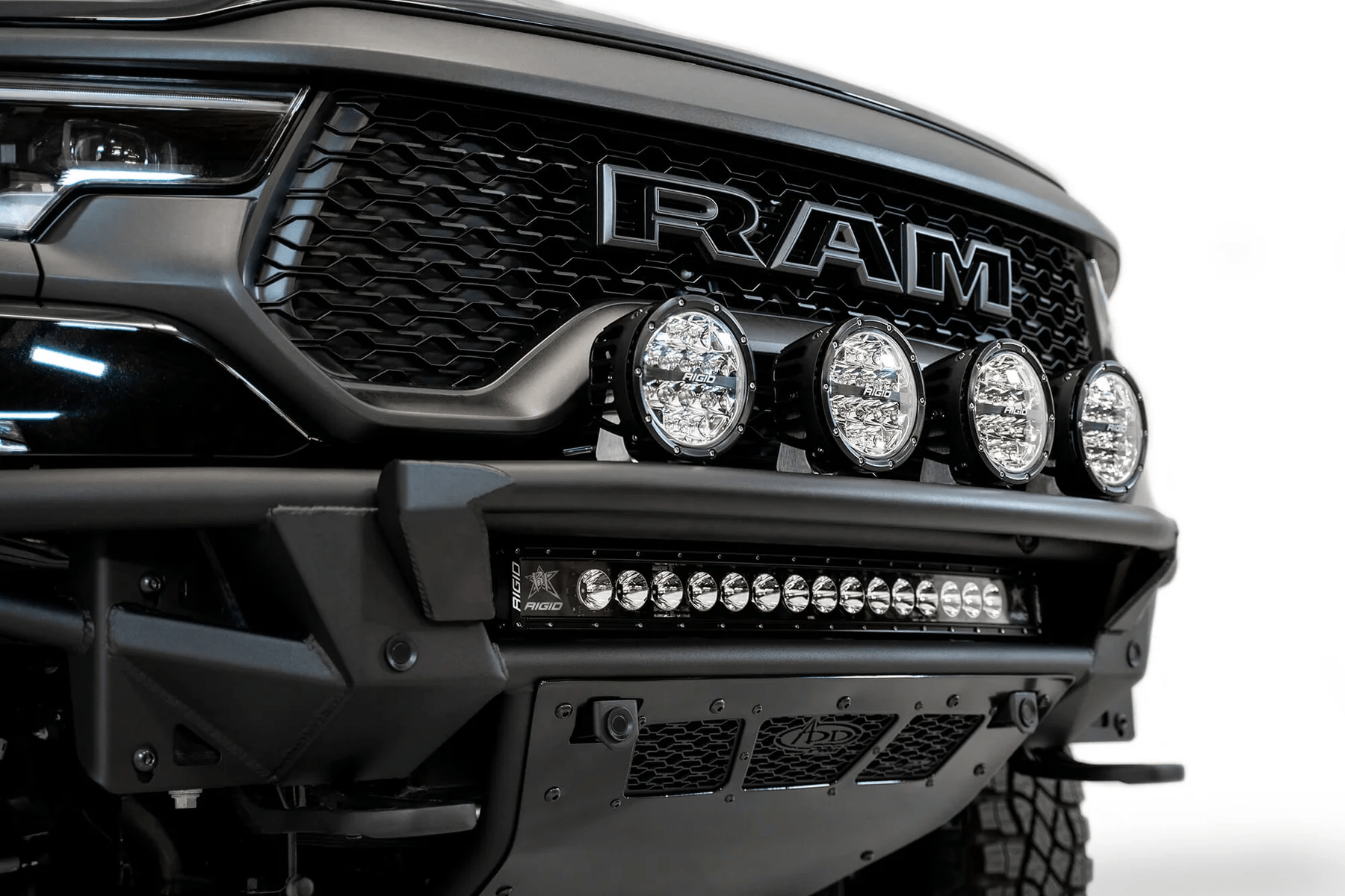 Addictive Desert Designs 2021 - 2024 Ram 1500 TRX PRO Bolt - On Front Bumper - Offroad Industries